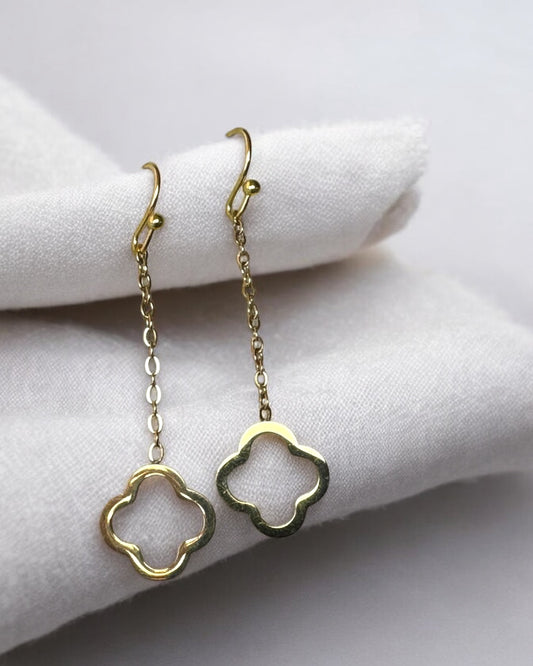 FLORA DROP CHAIN EARRINGS